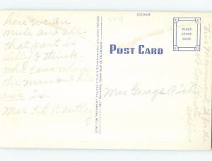 Linen POST OFFICE & COURTHOUSE ON STATE LINE Texarkana Texas TX d2911