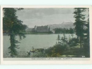 old rppc NICE VIEW Lake Louise Alberta AB W0872