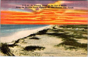 Postcard HIGHWAY SCENE Panama City Florida FL AM2752