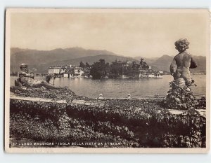 Postcard Lago Maggiore, Isola Bella Vista Da Stresa, Italy