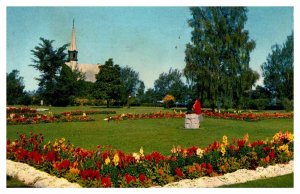 Postcard MONUMENT SCENE Grande Pre Nova Scotia NS AU0470