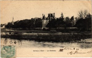 CPA Selles sur Cher Le Chateau FRANCE (1287500)