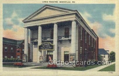 Lyric Theatre Boonville, MO, USA Unused 