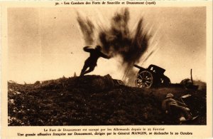 CPA Les Combats des Forts de Souville et Douaumont - 1916 - Offensive (1037045)