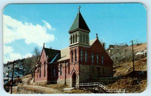 CENTRAL CITY, Colorado CO ~ ST. MARY'S CATHOLIC CHURCH ca 1950s   Postcard