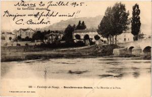 CPA BOUXIERES-aux-DAMES - Env. de NANCY - La Meurthe et le Pont (483540)