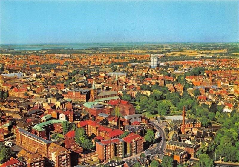 Denmark Odense Church General View Eglise Panoramic View Hippostcard