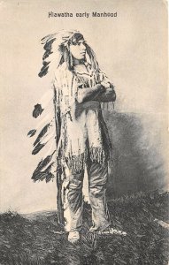 US5809 canada hiawatha early manhood types folklore costume indian