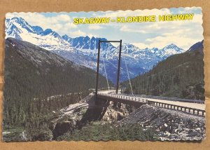 UNUSED POSTCARD - KLONDIKE HIGHWAY, SKAGWAY, ALASKA