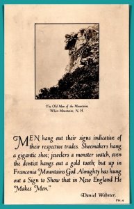 New Hampshire, White Mountains - The Old Man Of The Mountains - [NH-339]