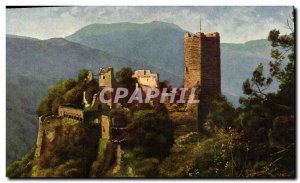 Postcard Old Chateau Ulrichsburg bei Rappoltsweiler