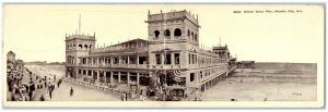 c1910's View Of Million Dollar Pier Atlantic City New Jersey NJ Antique Postcard