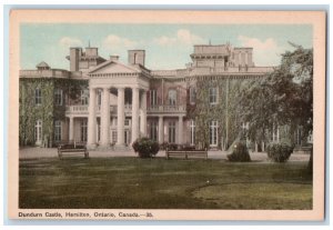 c1950's Dundurn Castle Hamilton Ontario Canada Vintage Unposted Postcard