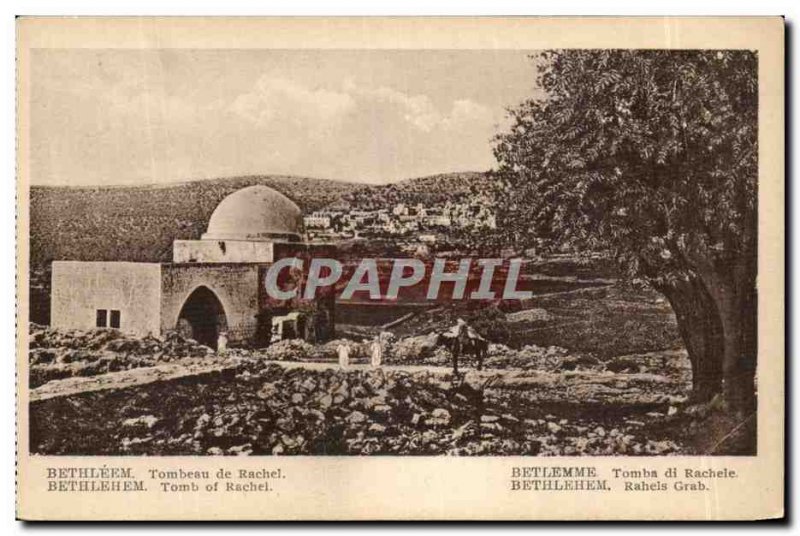 Israel - Bethlehem - Rachel's Tomb - Bethehem Tom of Rachel - Old Postcard
