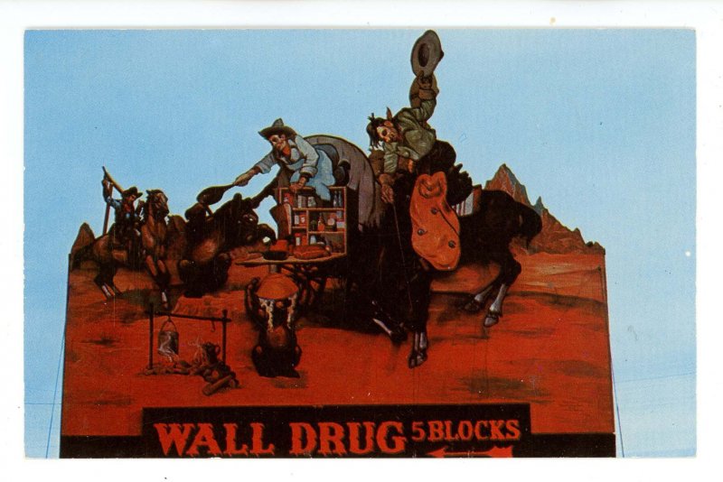 SD - Wall. Wall Drug's Moving Sign