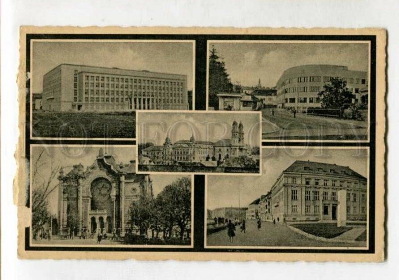 3147091 UKRAINE Uzhhorod UNGYAR synagogue Vintage postcard