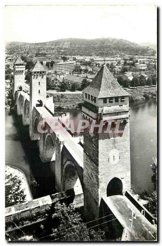 Postcard Modern Cahors Bridge Valentre