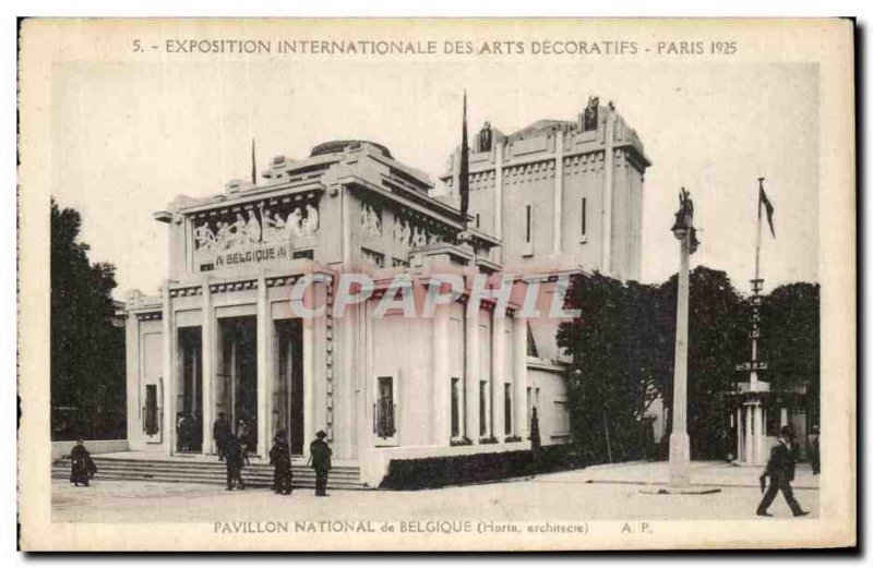 Old Postcard Exposition Internationale des Arts Decoratifs Paris 1925 Nationa...