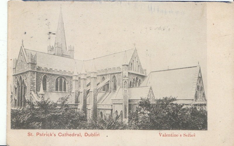 Southern Ireland Postcard - St Patrick's Cathedral - Dublin   C732