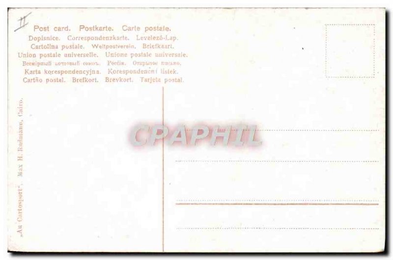 Old Postcard To Crocodile Nile around