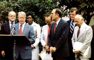 President nJimmy Carter Addressing The Press Of Anti-Trust Laws June 1978