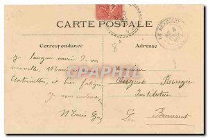 Old Postcard Paris Rue Royale and Madeleine