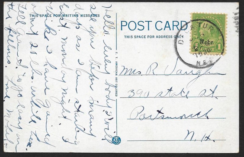 Lutheran Hospital Norfolk Nebraska Used c1930