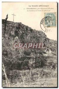 Old Postcard Picturesque Vendee Chantonnay Vendee Touchegray near Calvary and...