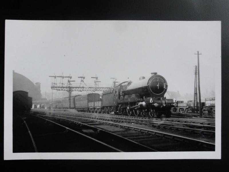 Steam Locomotive No.872 at Aberdeen RP Photocard