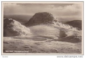 RP; Aebergipfel im Winter, Bayr, Wald, Germany, 10-20s