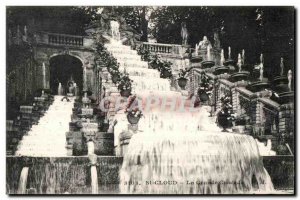 Postcard Old Saint Cloud La Grande Cascade