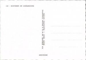 Multi-View of Luxembourg 1960s Postcard
