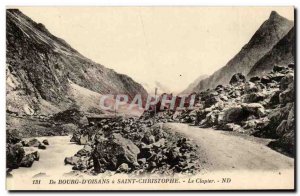 Old Postcard From Bourg d & # 39Oisans in Saint Christophe Le Clapier