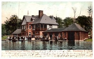 Rhode Island Providence , Roger Williams Park,     Boat House