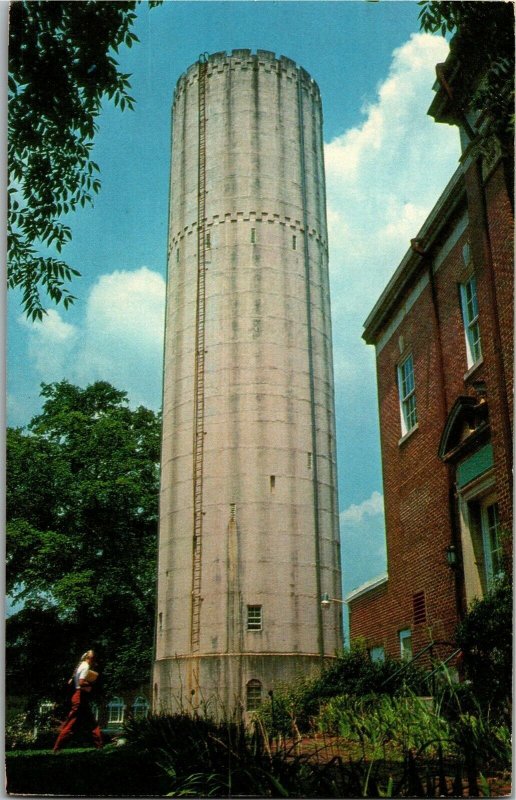 Water Tower, University of Montevallo, Montevallo AL c1988 Postcard G46