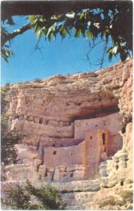 Cliff Dwellings, Montezuma Castle, Verde Valley, Arizona, AZ, Chrome