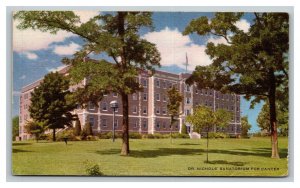 Vintage 1940's Postcard Dr. Nichols Sanatorium for Cancer Savannah Missouri