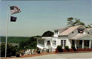 Leavenworth, Indiana OVERLOOK RESTAURANT Jennings Township~Crawford Co Postcard