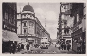 Berlin Bus Passing Can Can Girls Poster Winter Gardens Theatre Postcard