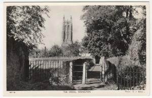 Somerset The Dring Wrington WT19 RP PPC By Tuck Unposted