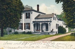Homer, Cortland County NY, New York - The David Harum Homestead - pm 1907 - UDB