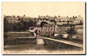 Old Postcard Rochefort and Earth Elang The Gate