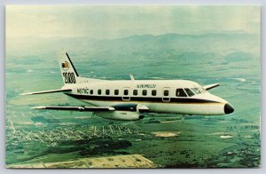 Airplanes~Brazilian Airliner~Aeromech Airlines~Wide-Body Cabin~Vintage Postcard