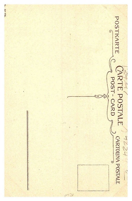 Victorian Woman with Bonnet, Present, Poodle