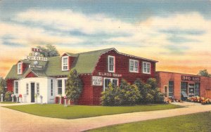 Flemington New Jersey Iorio Glass Shop, Color Linen Vintage Postcard U11235