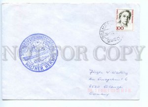 486527 Germany Walther Herwig fishing research ship special cancellation COVER