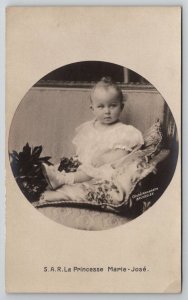 S.A.R. La Princess Marie-Jose Belgium Postcard X26