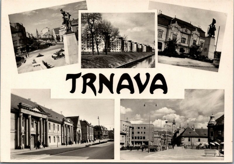 Slovakia Trnava Vintage RPPC BS19 