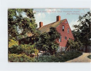 Postcard House at Union City where Gorge Washington stopped, Union City, CT