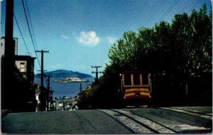 California San Francisco Hyde Straat Cable Card 1959